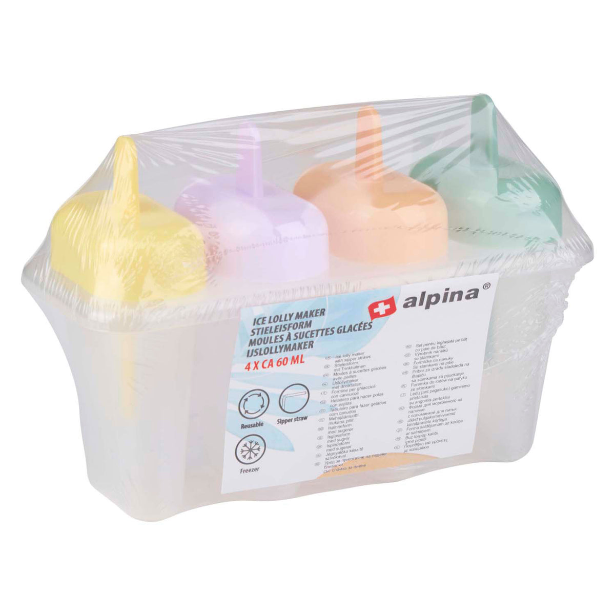 Macchina per ghiaccioli Alpina 4x59ml