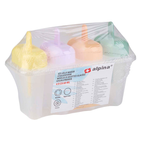 Macchina per ghiaccioli Alpina 4x59ml
