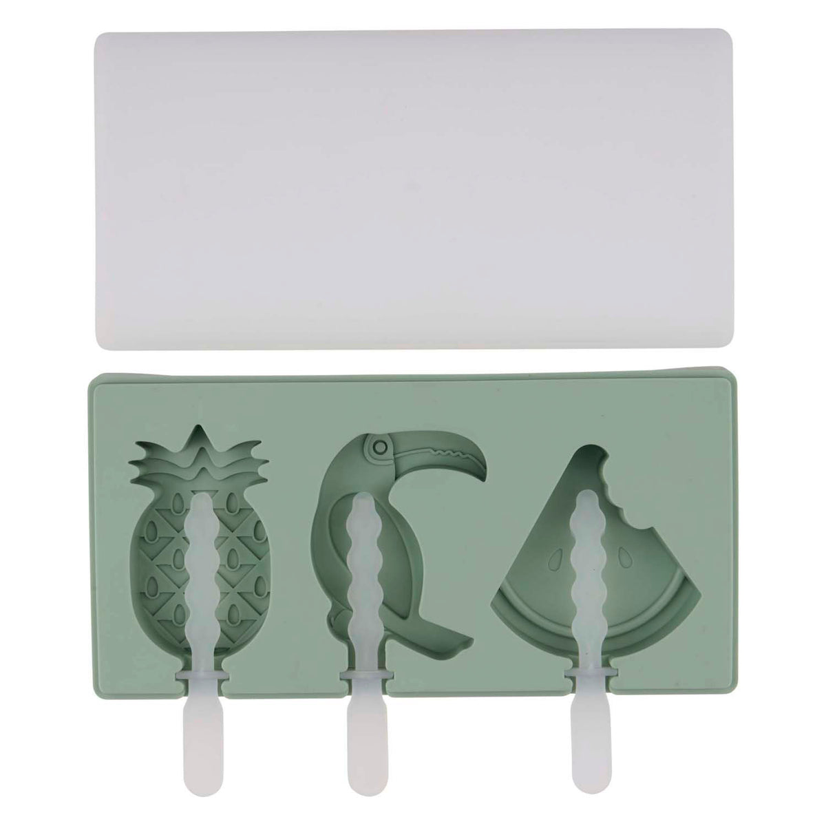 Ice lolly mould, 3 pieces.