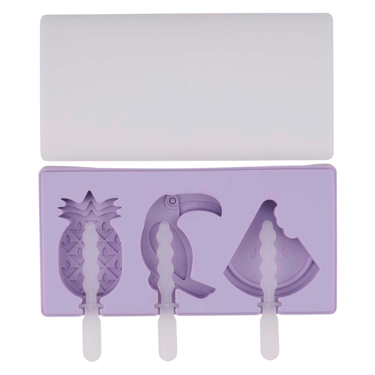 Ice lolly mould, 3 pieces.