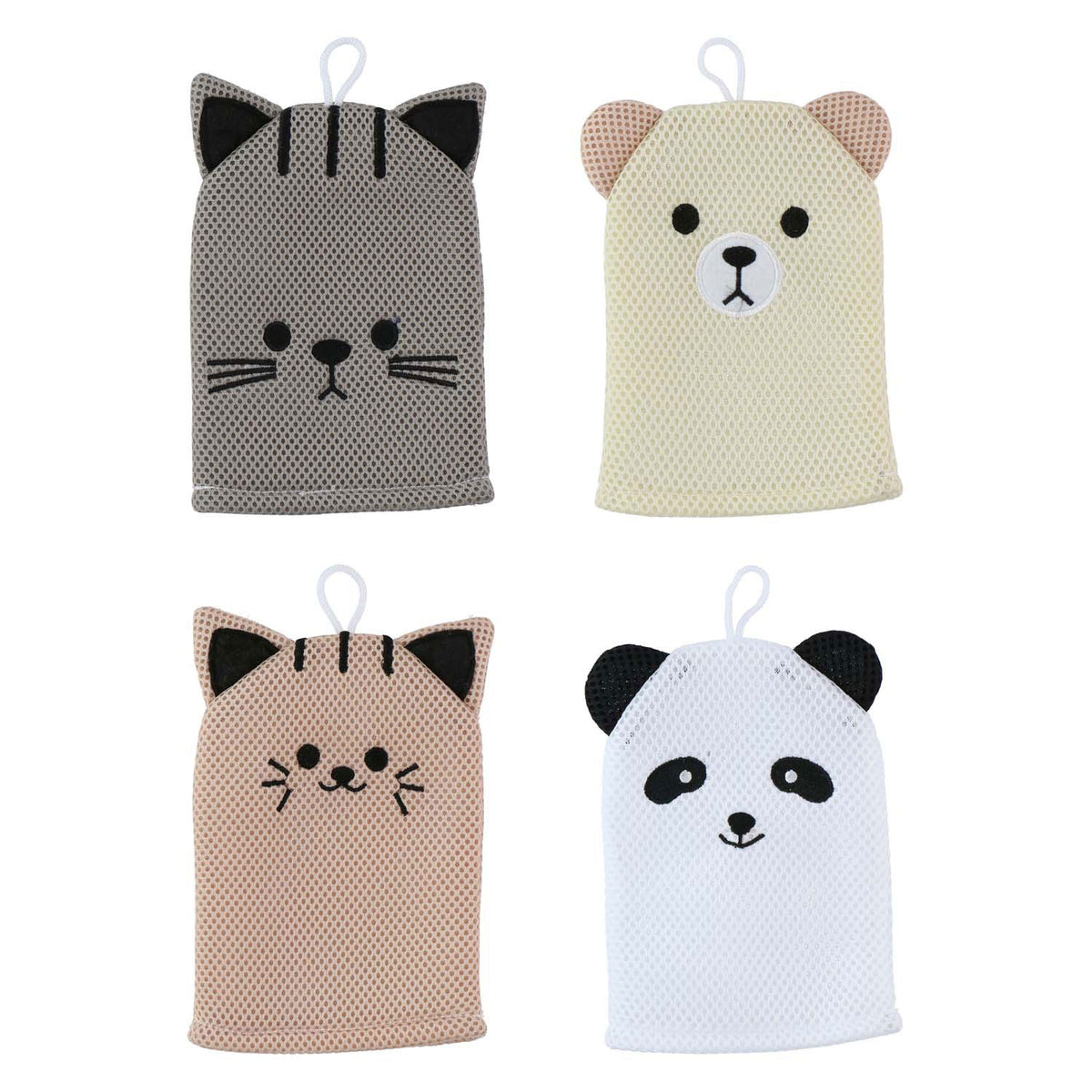 Guanto da bagno animale, 19 cm