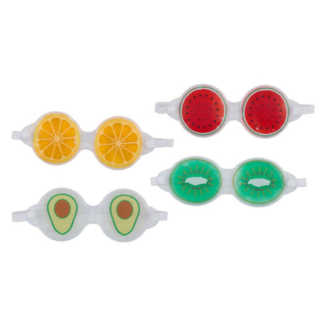 Maschera per gli occhi alla frutta