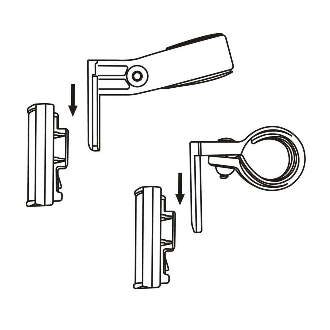 Set catarifrangenti per bicicletta k-mark