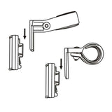 Set catarifrangenti per bicicletta k-mark