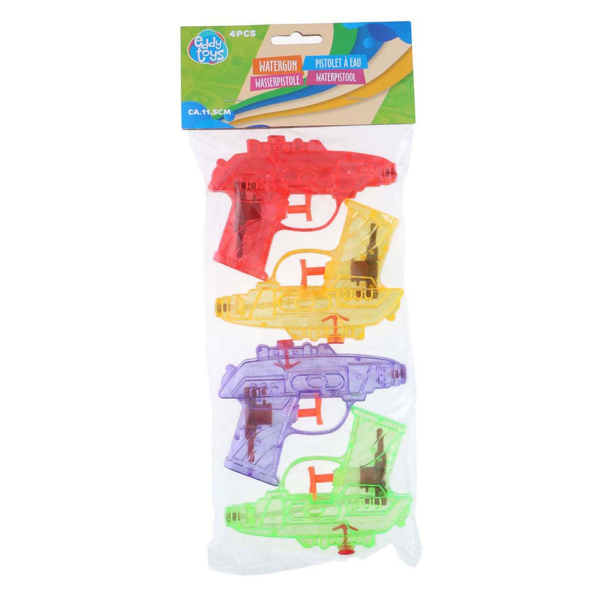 Pistole ad acqua Edco 11,5 cm, 4 pz.