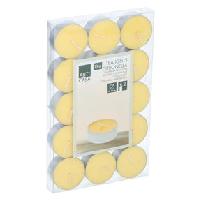 Candela alla citronella per esterni, 15 pz.