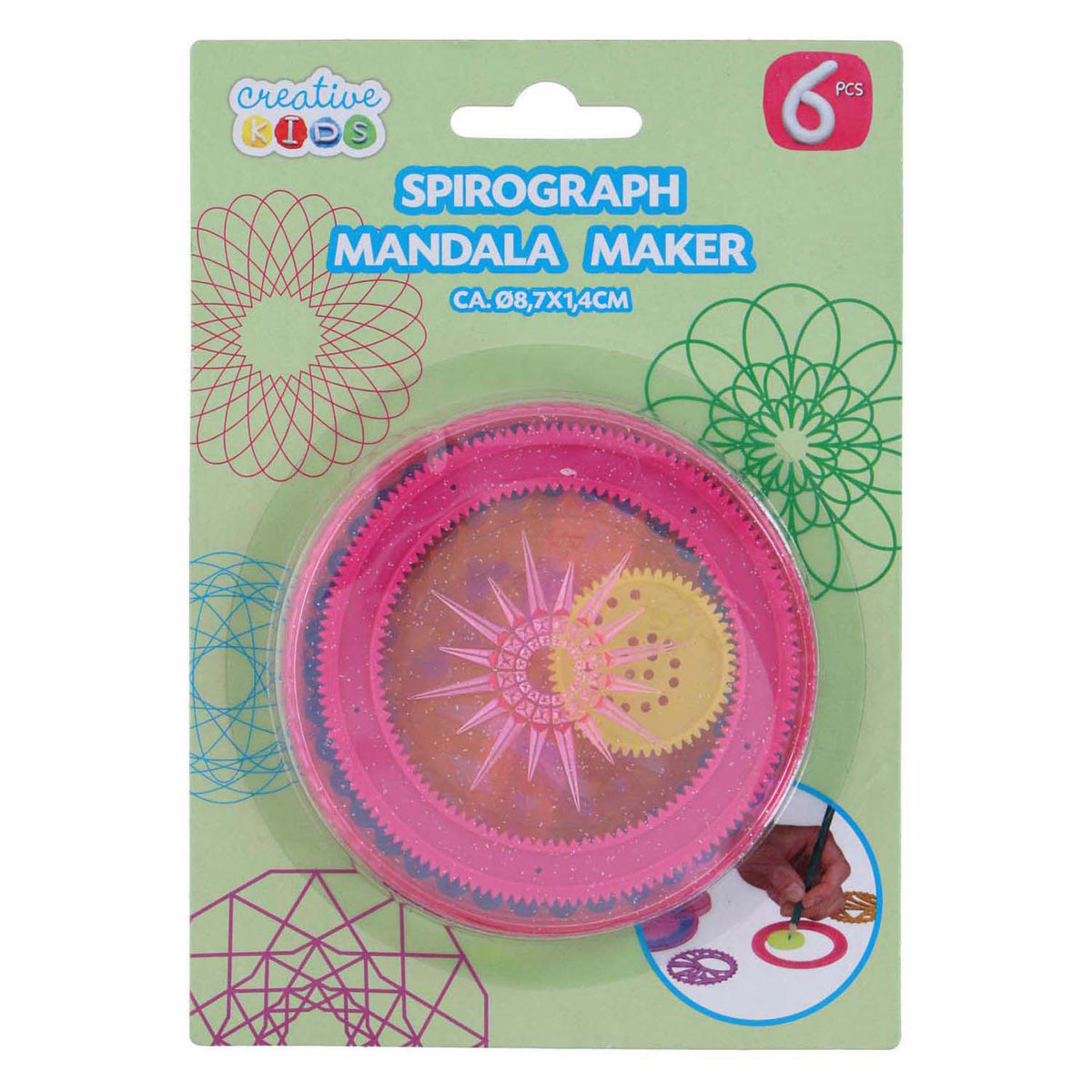 Set per la creazione di mandala spirografo 6