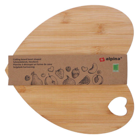Tagliere Alpina a forma di cuore