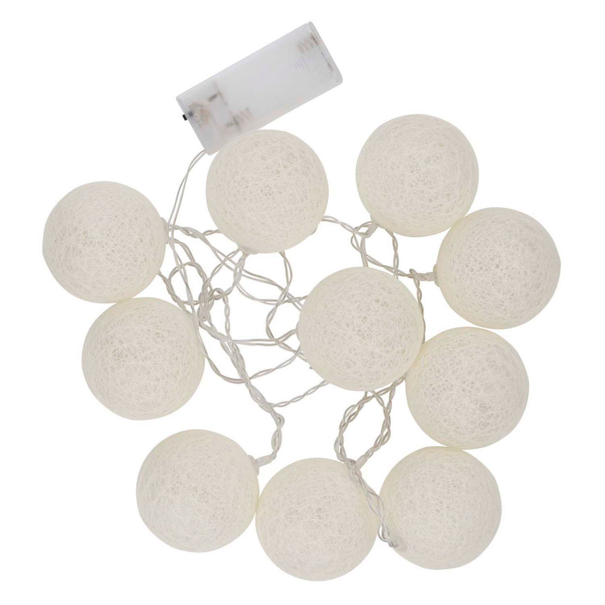 Cavo con 10 sfere LED