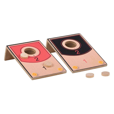 Tavolo cornhole in legno, 2 giocatori
