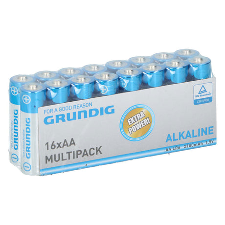 Batteria Grundig AA lr6, 16 pezzi.