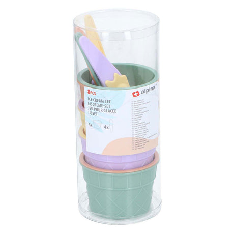 Set gelato Alpina, 8 pezzi.