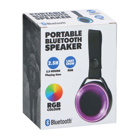 Altoparlante Bluetooth portatile con illuminazione