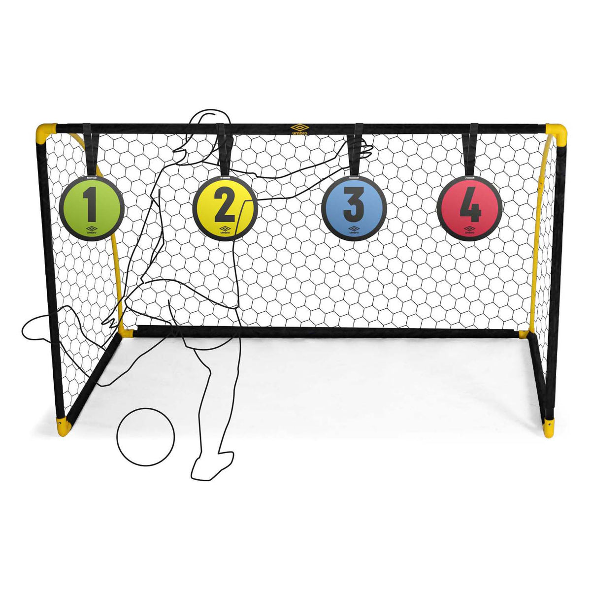 Bersagli da calcio, 4 pz.