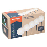 Lampade solari da giardino Grundig, 5 pz.