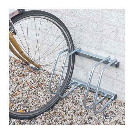 Portabiciclette Dunlop da parete a terra, 2 biciclette