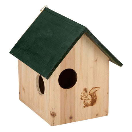 Casa dello scoiattolo in legno
