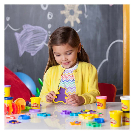 Kit di strumenti Hasbro play-doh con +30 parti 10 vasi di terracotta