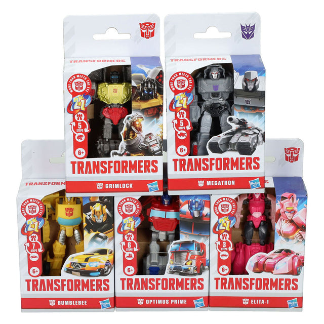 Trasformatore di action figure Hasbro: da robot a veicolo