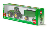 Siku 1953, trattore John Deere con gancio, scala 1:50, metallo plastica