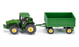 Siku 1953, trattore John Deere con gancio, scala 1:50, metallo plastica