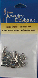 Vaessen creative • fascetta in pelle 9 mm 26 pezzi argento