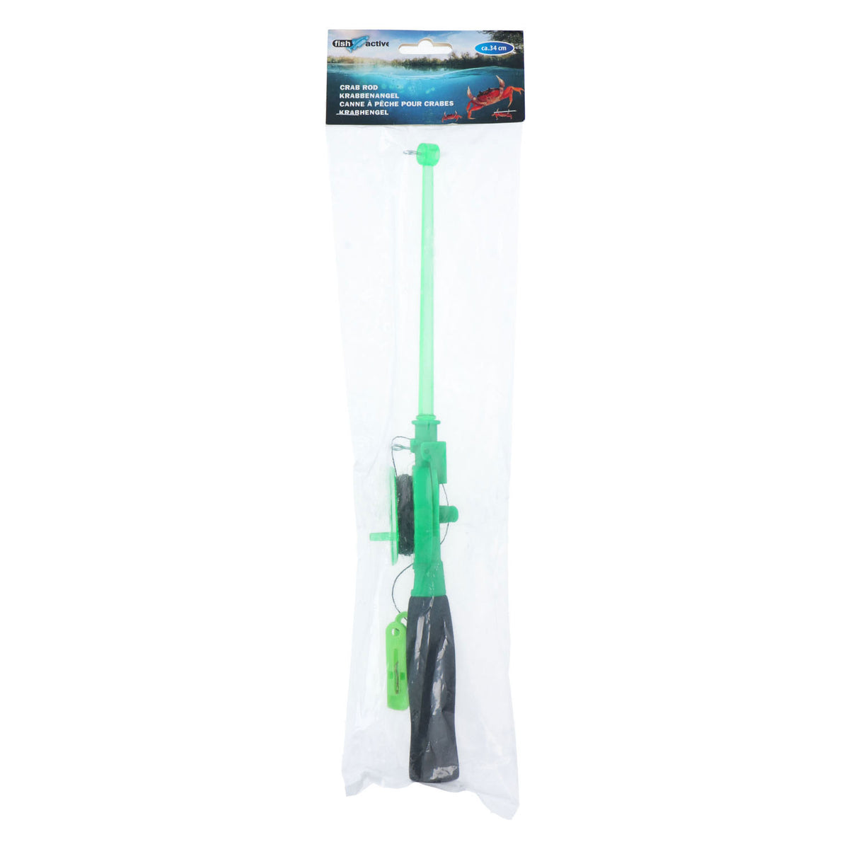 Verde di granchio in plastica, 34 cm