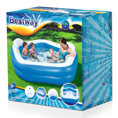 Piscina per famiglie Bestway pentagonale Oasis 213