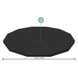 Telone Bestway rotondo, 360 366 cm