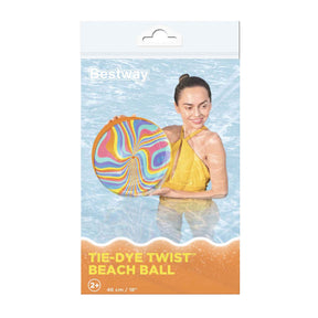 Pallone da spiaggia Bestway tie-dye twist, 34 cm