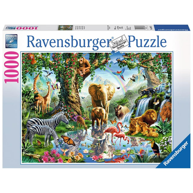 Puzzle Avventure nella giungla, 1000 pezzi.