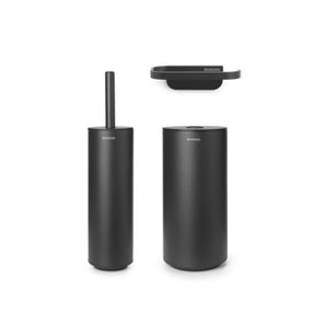 Accessori toilette Brabantia Mindset, set da 3 Mineral Infinite Grey