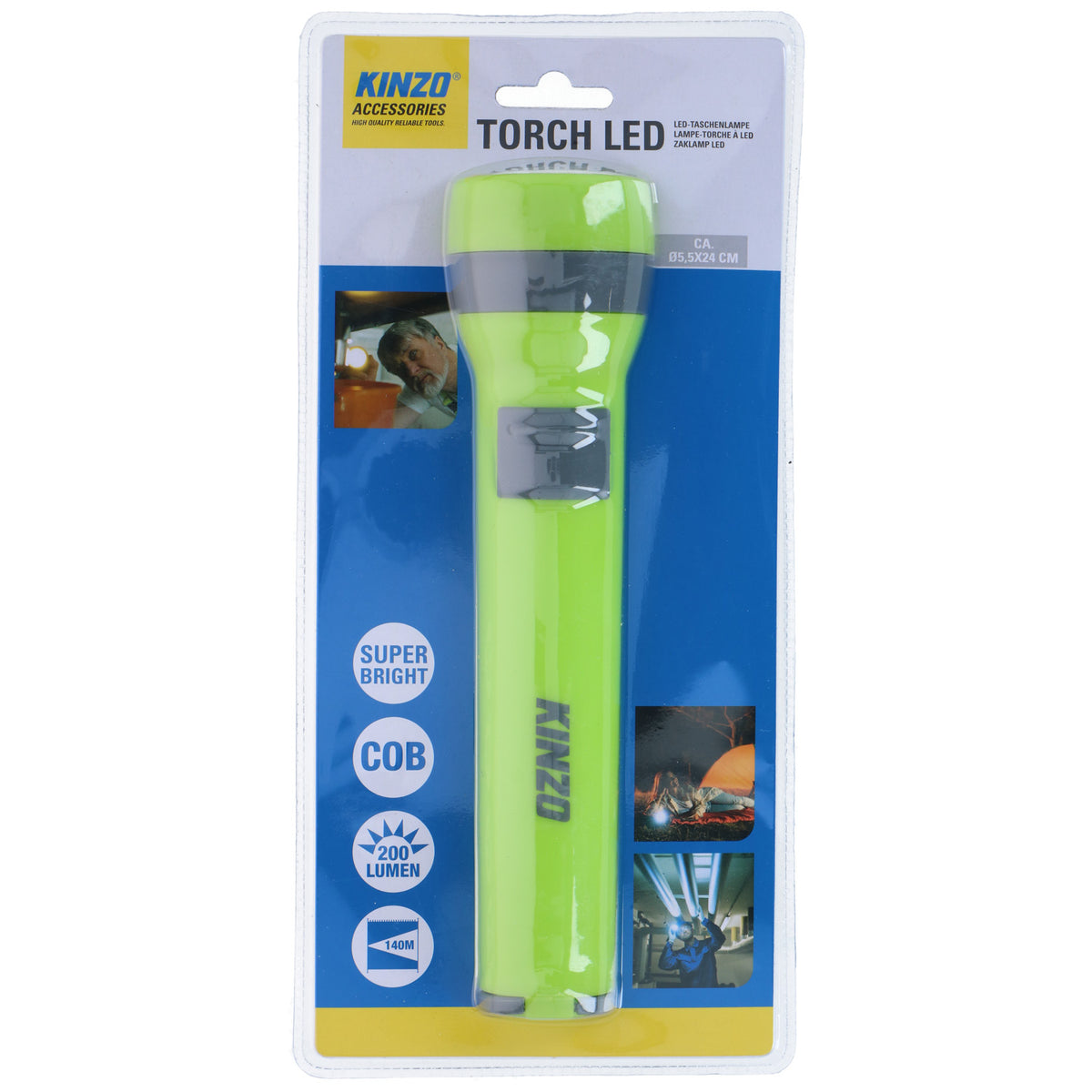 Torcia LED Kinzo