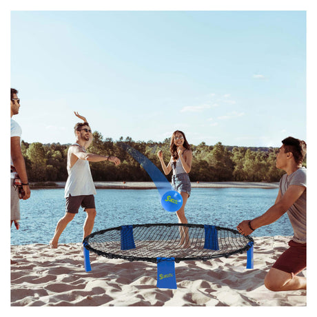 Prendi e lancia il gioco Spyderball | blu | 90 cm
