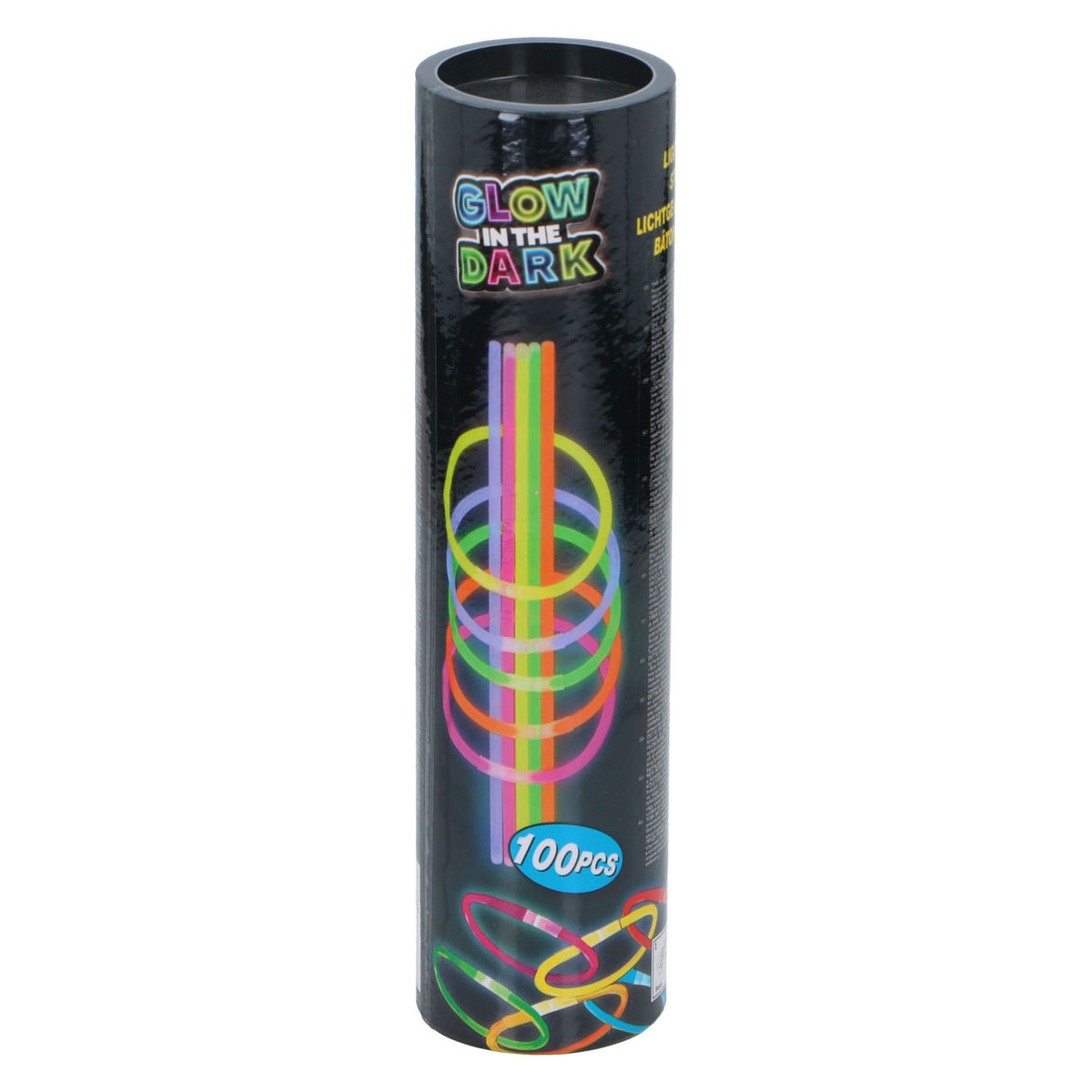 Bastoncini fosforescenti, 100 pz.