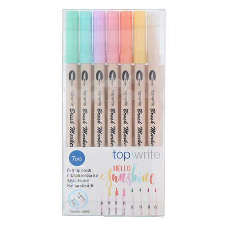 Pennarelli a doppia faccia, 7 pz.