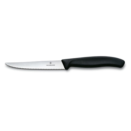 Coltelli da bistecca Victorinox neri 6 pezzi