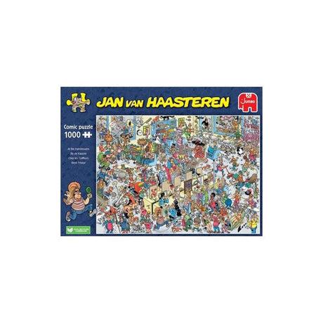 Puzzle Jumbo Jan van Haasteren dal parrucchiere 1000 pezzi