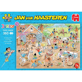 Jumbo jan van hasteren junior puzzle sku 12 360pz il maneggio