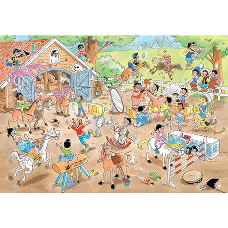 Jumbo jan van hasteren junior puzzle sku 12 360pz il maneggio