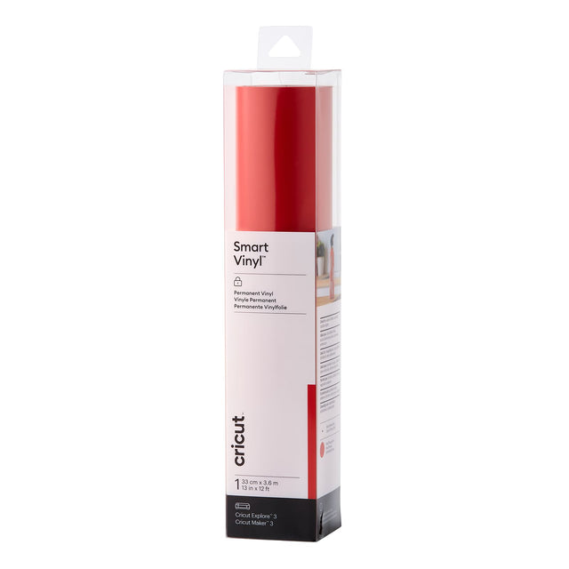 Cricut • vinile intelligente permanente 360x33 cm rosso
