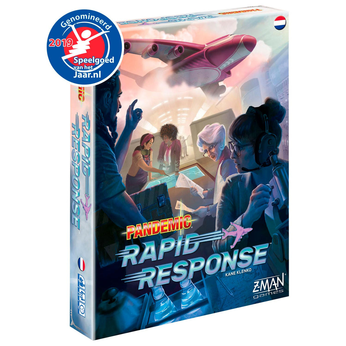 Gioco da tavolo Asmodee a risposta rapida alla pandemia