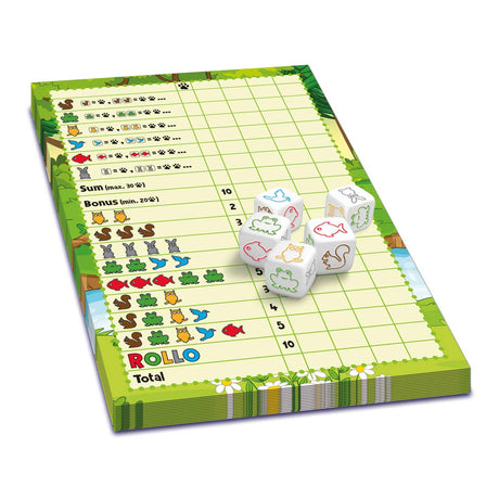 Asmodee rollo - animali yatzee