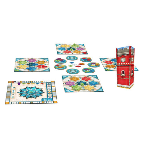Giochi Next Move - padiglione estivo Azul - gioco da tavolo - adatto per 2-4 giocatori