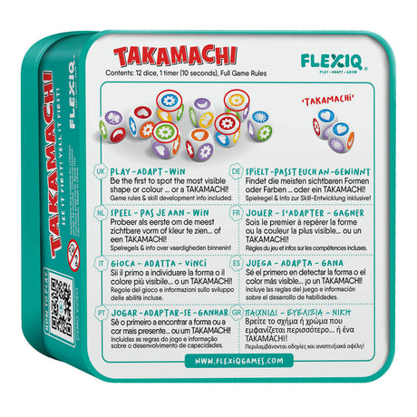 Flexiq - gioco di dadi takamachi