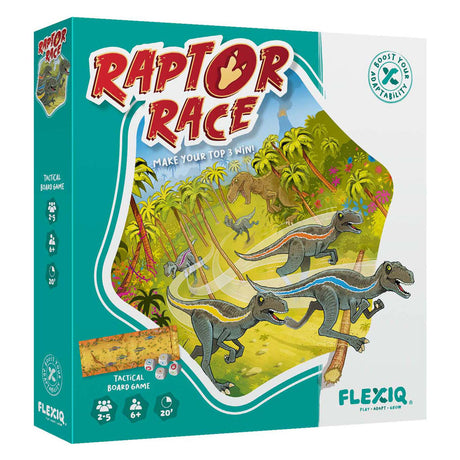Gioco da tavolo tattico di corse Flexiq Raptor