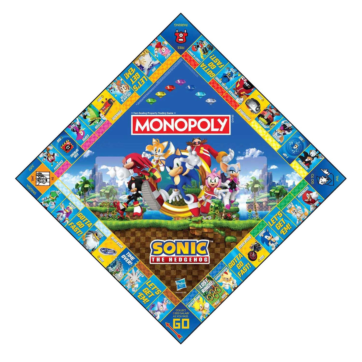 Mosse vincenti monopolio - gioco da tavolo - sonico - inglese