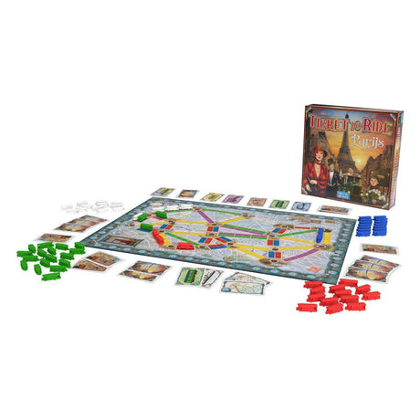 Biglietto per il gioco da tavolo di Parigi