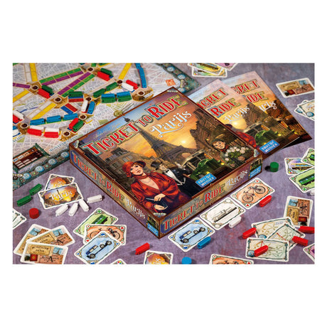 Biglietto per il gioco da tavolo di Parigi