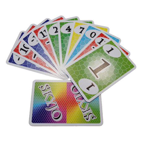 Geronimo games gioco di carte skyjo - gioco da tavolo - 2-8 giocatori - da 8 anni - magicano